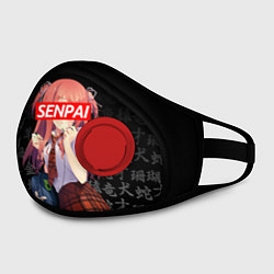 Маска с клапаном SENPAI ANIME, цвет: 3D-красный — фото 2