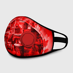 Маска с клапаном Heroes of Might and Magic, цвет: 3D-красный — фото 2