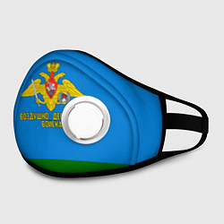 Маска с клапаном Воздушно - десантные войска, цвет: 3D-белый — фото 2