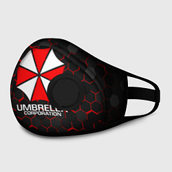 Маска с клапаном UMBRELLA CORP, цвет: 3D-черный — фото 2