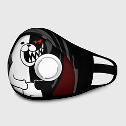 Маска с клапаном MONOKUMA МОНОКУМА DANGANRO, цвет: 3D-белый — фото 2