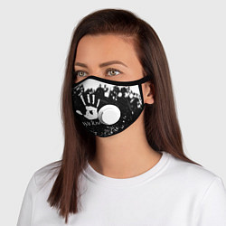 Маска с клапаном WE KNOW TES, цвет: 3D-белый