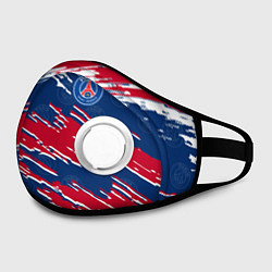 Маска с клапаном ФК ПСЖ PARIS SAINT GERMAIN, цвет: 3D-белый — фото 2