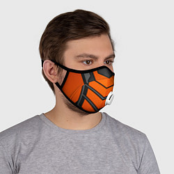 Маска с клапаном НАНО БРОНЯ NANO ARMOR, цвет: 3D-белый — фото 2