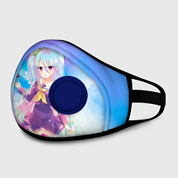 Маска с клапаном No Game No Life, цвет: 3D-синий — фото 2