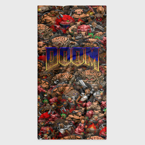 Бандана DOOM: Pixel Monsters / 3D-принт – фото 3