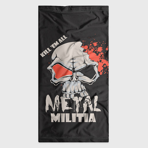 Бандана Metal Militia / 3D-принт – фото 3