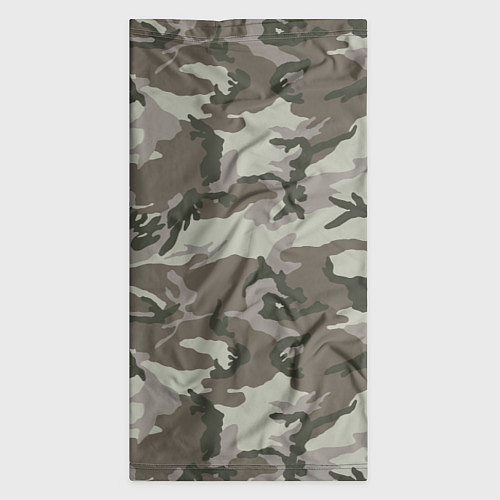 Бандана Камуфляж лесной летний / 3D-принт – фото 3