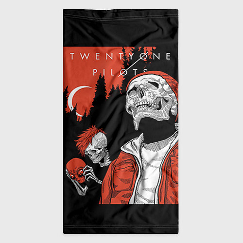 Бандана Twenty one pilots: Skulls / 3D-принт – фото 3