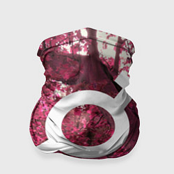Бандана-труба 30 STM: Pink Glyph, цвет: 3D-принт