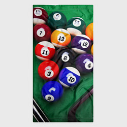 Бандана-труба Бильярд, цвет: 3D-принт — фото 2