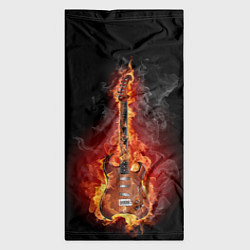 Бандана-труба Адская гитара, цвет: 3D-принт — фото 2