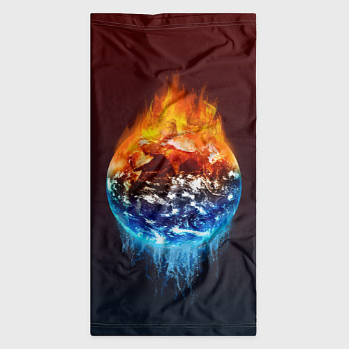 Бандана Огонь против воды / 3D-принт – фото 3