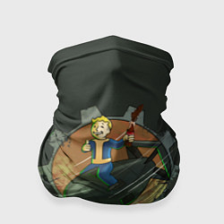 Бандана-труба Flying Vault Boy, цвет: 3D-принт