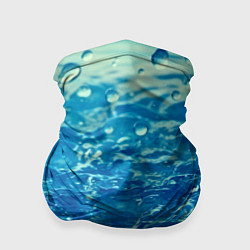 Бандана-труба Волны, цвет: 3D-принт