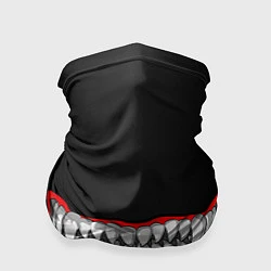Бандана-труба Зубы монстра, цвет: 3D-принт