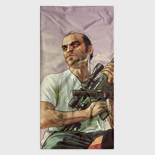 Бандана GTA 5: Trevor with a gun / 3D-принт – фото 3