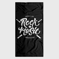 Бандана-труба Rock Music, цвет: 3D-принт — фото 2