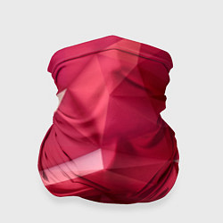Бандана-труба Розовые грани, цвет: 3D-принт