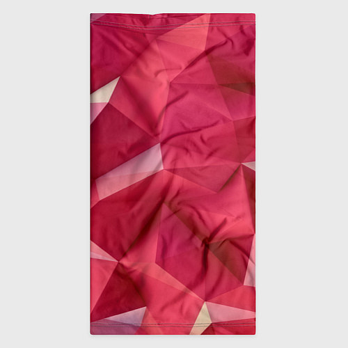 Бандана Розовые грани / 3D-принт – фото 3