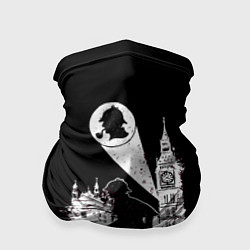 Бандана-труба Шерлок Холмс, цвет: 3D-принт