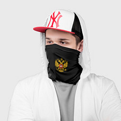 Бандана-труба Russia - Black collection, цвет: 3D-принт — фото 2