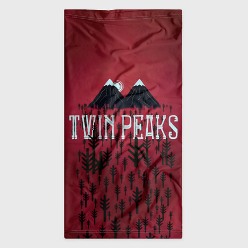 Бандана Twin Peaks Wood / 3D-принт – фото 3