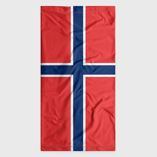 Бандана Флаг Норвегии / 3D-принт – фото 3