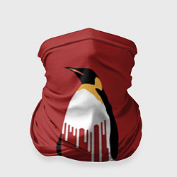 Бандана-труба Расплавленный пингвин, цвет: 3D-принт