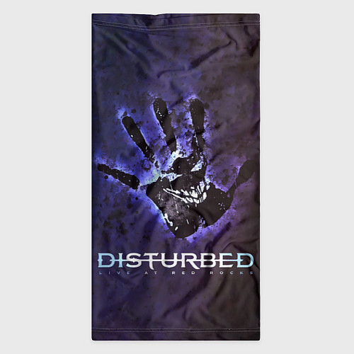 Бандана Disturbed: Live at red rocks / 3D-принт – фото 3