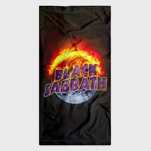 Бандана Black Sabbath земля в огне / 3D-принт – фото 3