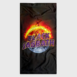 Бандана-труба Black Sabbath земля в огне, цвет: 3D-принт — фото 2