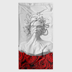 Бандана-труба Унисекс / Snake roses girl, цвет: 3D-принт — фото 2