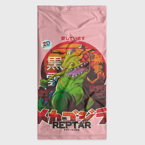 Бандана Godzilla Reptar / 3D-принт – фото 3