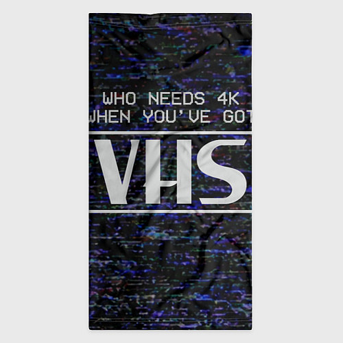 Бандана 4K VHS / 3D-принт – фото 3