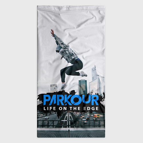 Бандана Parkour: Life on the edge / 3D-принт – фото 3