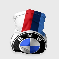 Бандана-труба BMW M: White Sport, цвет: 3D-принт