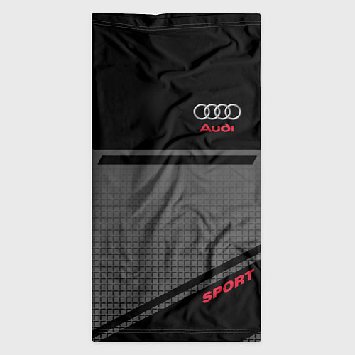 Бандана Audi: Crey & Black / 3D-принт – фото 3
