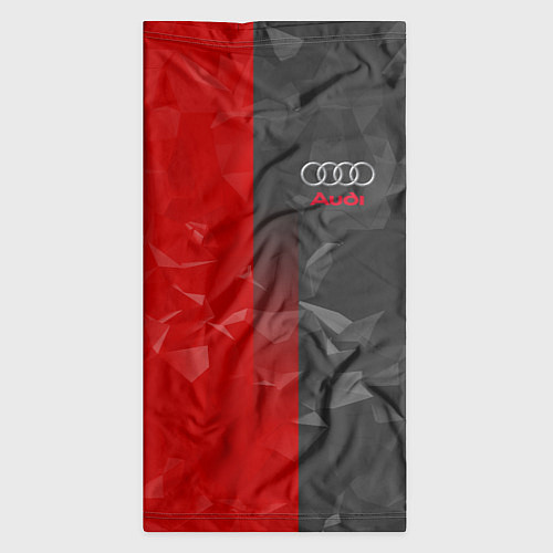 Бандана Audi: Red & Grey poly / 3D-принт – фото 3