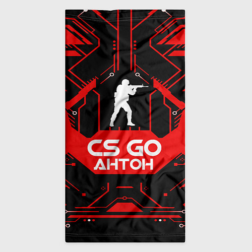 Бандана CS:GO - Антон / 3D-принт – фото 3