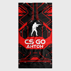 Бандана-труба CS:GO - Антон, цвет: 3D-принт — фото 2