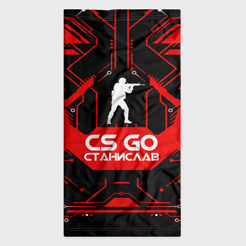 Бандана CS:GO - Станислав / 3D-принт – фото 3