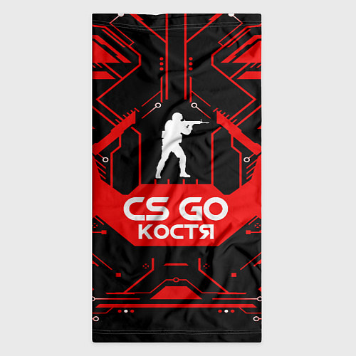 Бандана CS:GO - Костя / 3D-принт – фото 3