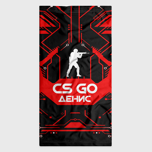 Бандана CS:GO - Денис / 3D-принт – фото 3