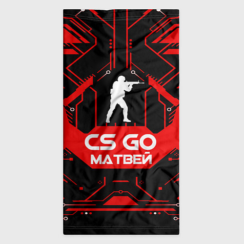 Бандана CS:GO - Матвей / 3D-принт – фото 3