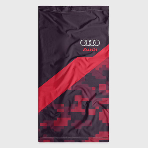 Бандана Audi: Red Pixel / 3D-принт – фото 3