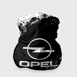 Бандана-труба Opel: Black Spray, цвет: 3D-принт