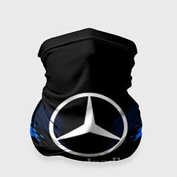 Бандана-труба Mercedes-Benz: Blue Anger, цвет: 3D-принт