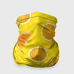 Бандана-труба Апельсиновое настроение, цвет: 3D-принт