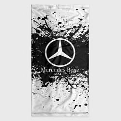 Бандана-труба Mercedes-Benz: Black Spray, цвет: 3D-принт — фото 2